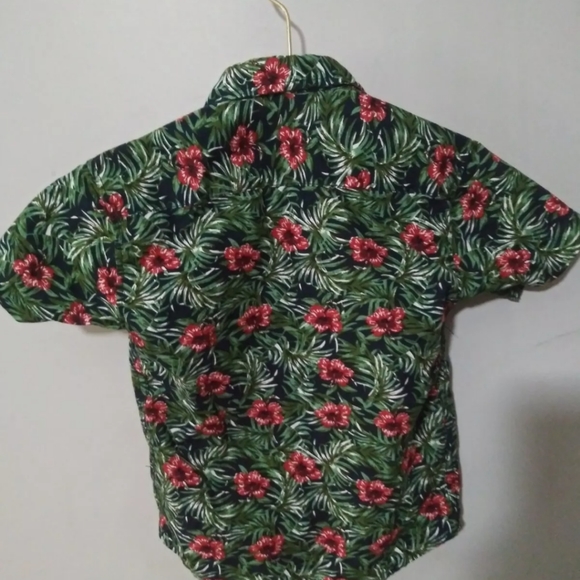 Craft Flow Voyage Hawaiian Shirt Toddler 3T Beach Sun Kids Button Up slim - Picture 8 of 10